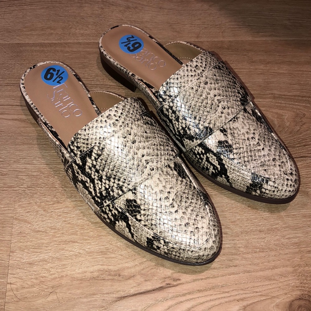 Franco Sarto Slip On Mules